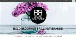 Desktop Screenshot of brandboutique.biz